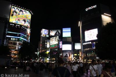 Buildings in Shibuya
