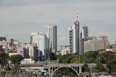 Looking towards Ochanomizu from a building in Akihabara