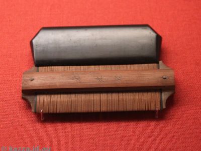Bamboo comb