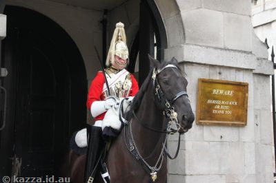 A horse guard