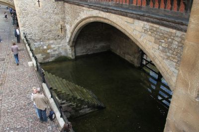Traitors' Gate from the inside