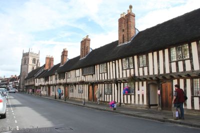 Medieval buildings in Stratford-Upon-Avon