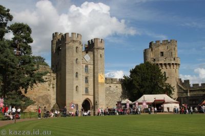 Inner part of Warwick Castle