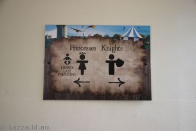 Princesses and Knights toilets