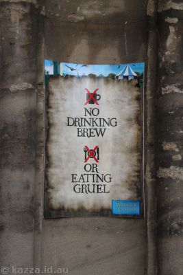 No Drinking Brew, or Eating Gruel