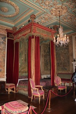 Bedroom in Warwick Castle