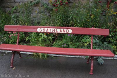 Goathland Station seat