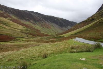 Heading up Honister Pass