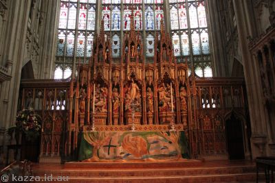 Altar in Gloucester Cathedral