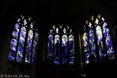 Stained glass in Gloucester Cathedral