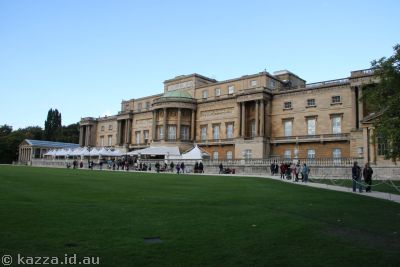 Rear of Buckingham Palace