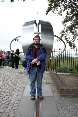 Stu on the Prime Meridian
