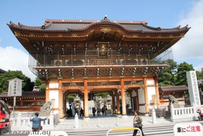 Temple area in Narita