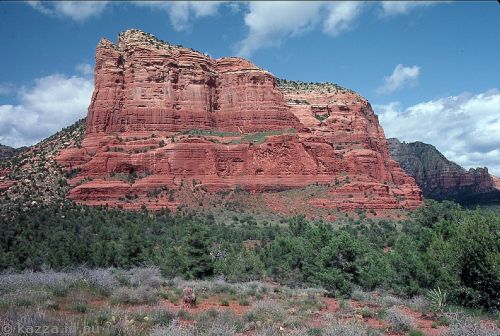 Rocks near Bell Rock, just north of Oak Creek on Highway 179