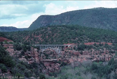 Bridge at Oak Creek Canyon, just north of Sedona