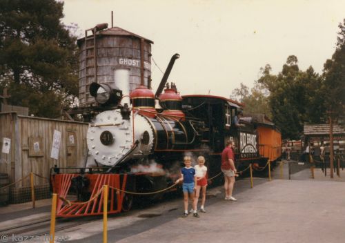 Steam train at Knott's Berry Farm