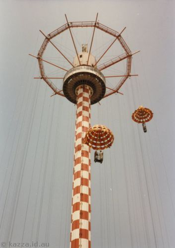 Sky Cabin and Sky Jump, Knott's Berry Farm