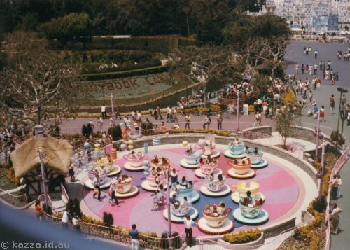 Cups and Saucers ride and Storybook Land from Gondola
