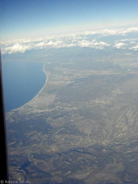 Looking towards Monterey Bay, south of San Francisco