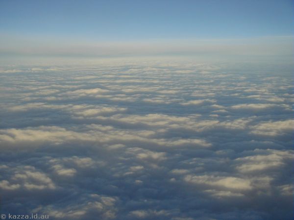 Clouds from the plane