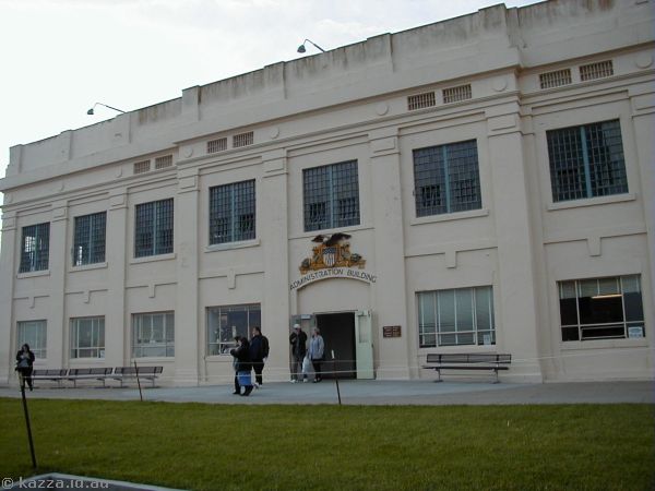 Administration Building on Alcatraz