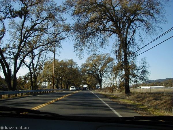 Wine Country road