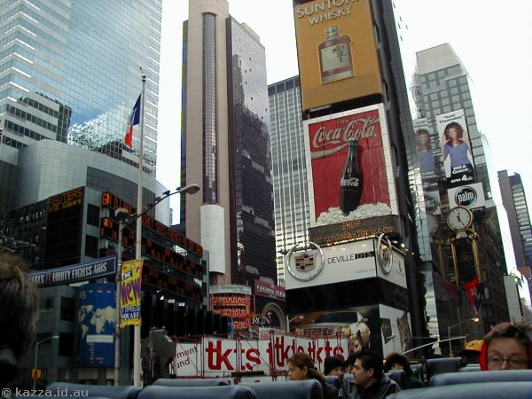 Times Square looking north