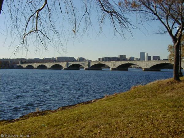 Arlington Memorial Bridge over Potomac River