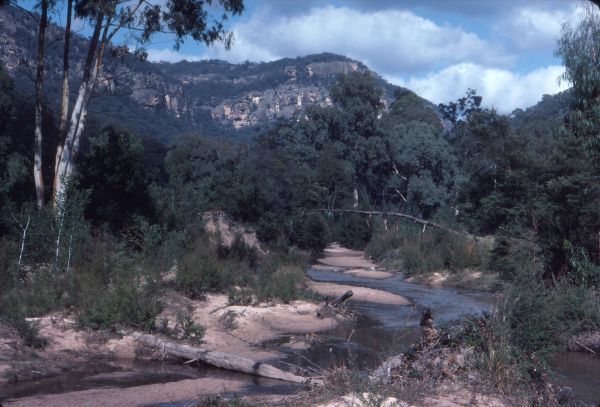 Wolgan River at Newnes