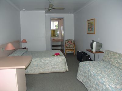 Our room at the Blue Lagoon