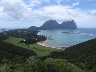 Lord Howe Island from Kim's Lookout