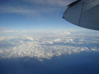 Pretty clouds over the Tasman Sea