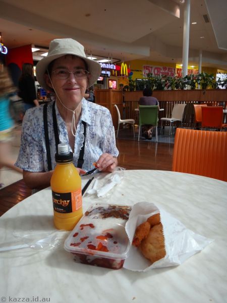 Chinese style meal we had for late lunch