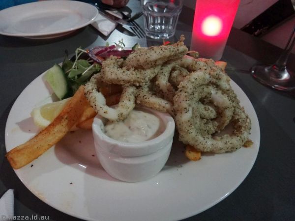 Calamari we had for dinner