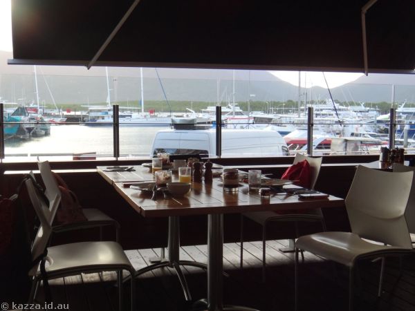 Lovely setting for breakfast