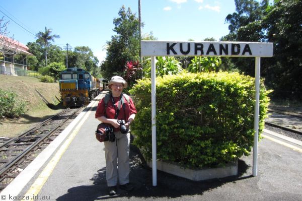 Me at Kuranda Railway Station