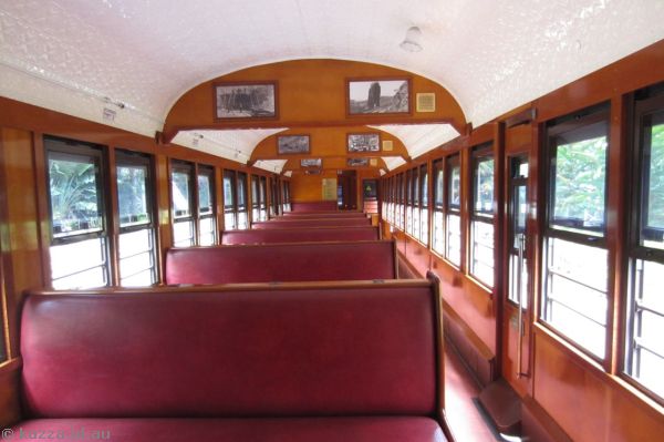 Interior of the Kuranda Scenic Railway