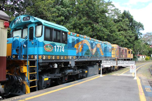 Engines of the Kuranda Scenic Railway