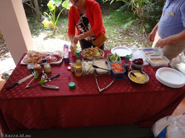 Picnic lunch at Ravenshoe