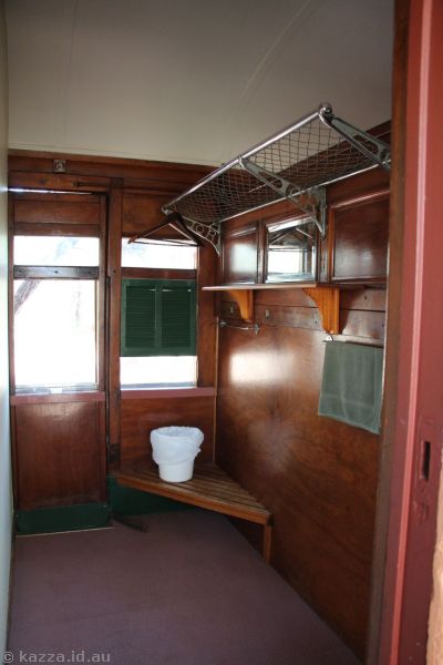 Entrance to our carriage