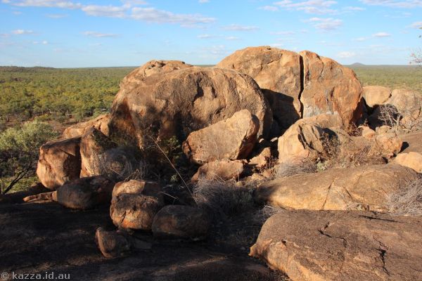 Rocks at Bluff Walk Lookout