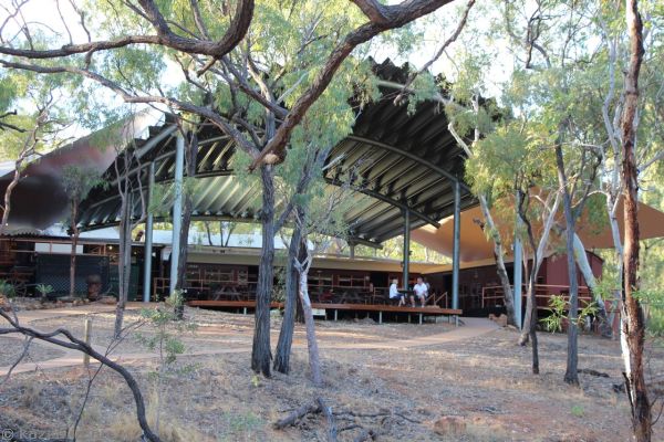 Dining area at Undara