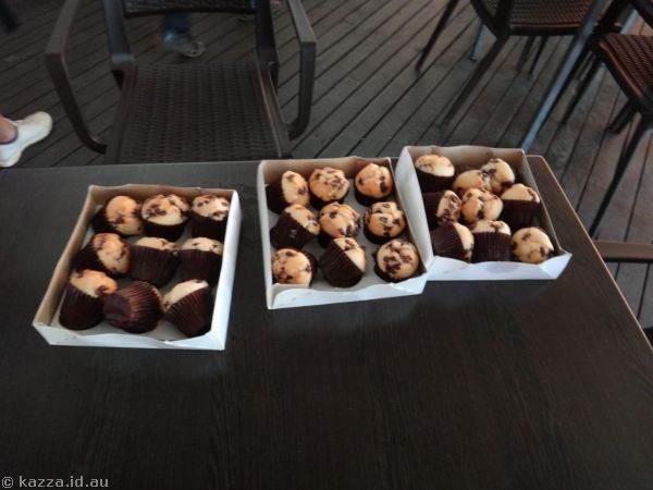 Muffins for morning tea