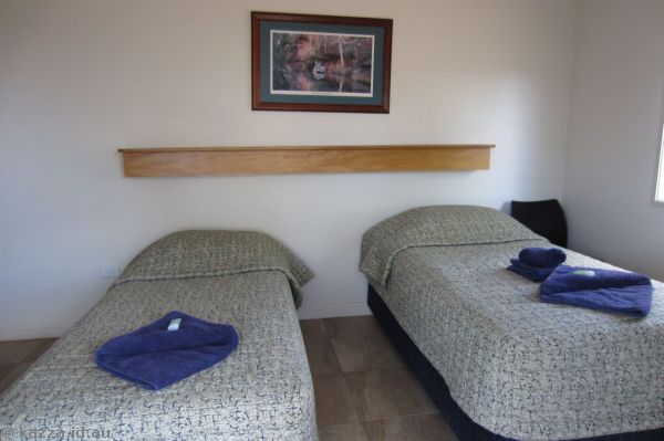 Beds in our cabin<br>Photo by Mum