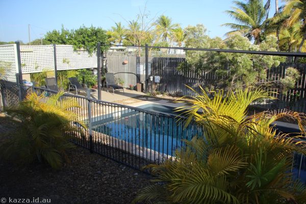 Pool at the motel
