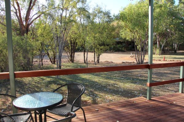 Balcony of our cabin