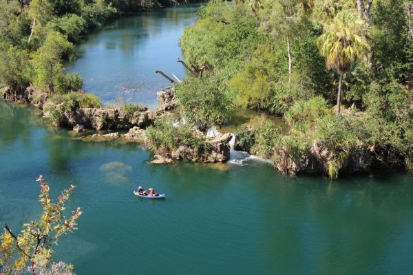 View of Lawn Hill Creek from Indarri Lookout