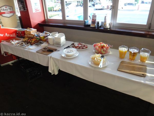 Breakfast buffet