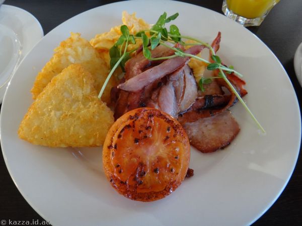 Second part of my breakfast (I also had fruit and yoghurt!)