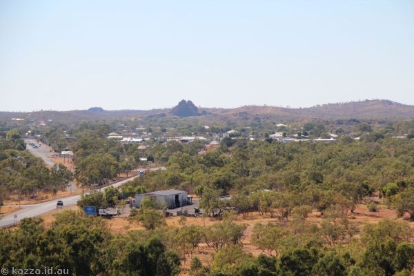 View to Cloncurry from the lookout